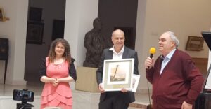 Premiul USR Filiala Dobrogea pentru PROZĂ, pe anul 2019, Diana Dobrița Bîlea, pentru romanul „Fântână în cer”, Constanța, 7 mai 2022.