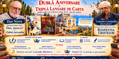 Dubla aniversare, tripla lansare de carte Dubla aniversare, tripla lansare de carte